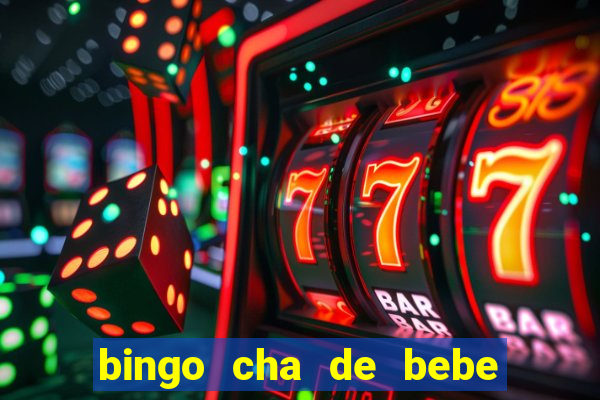 bingo cha de bebe cartelas para imprimir
